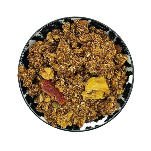 Granola με Κακάο και Ανανάς Χωρίς Προθήκη Ζάχαρης – Τραγανή Τροπική Απόλαυση από την Epilekton
