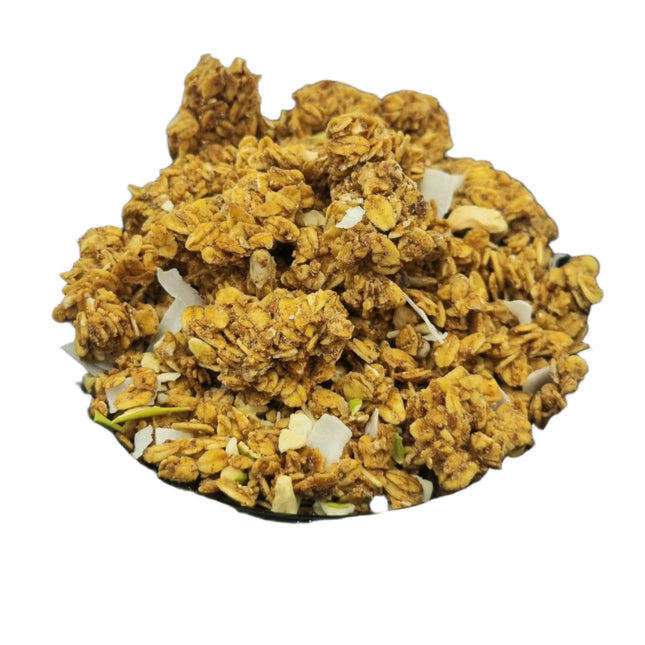 Granola με Μήλο & Κανέλα Χωρίς Προθήκη Ζάχαρης