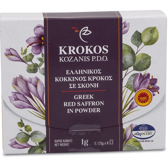 Σκόνη Κόκκινος Κρόκος, Κουτί 1g - Epilekton