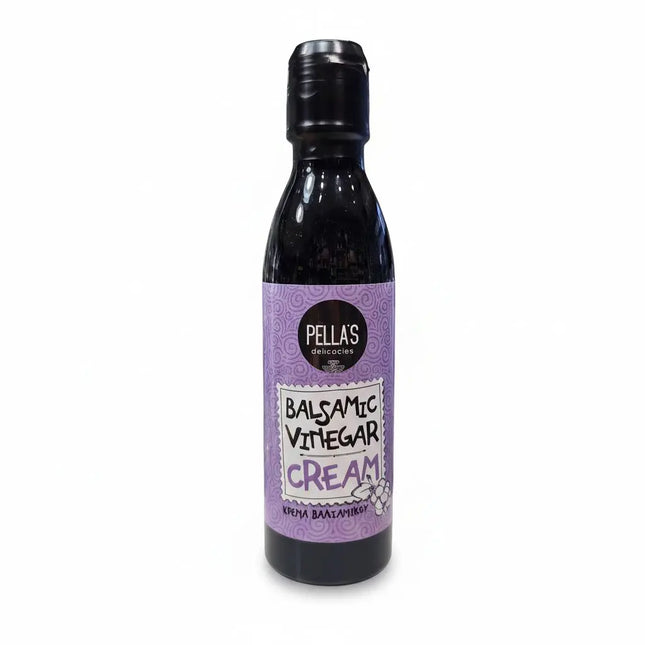 Κρέμα βαλσάμικο βατόμουρο Pella's Delicacies 200ml σε γυάλινο μπουκάλι premium