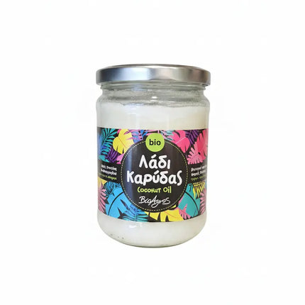 Βιολογικό έξτρα παρθένο λάδι καρύδας Bioagros premium βαζάκι