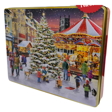 Γιορτινό Κουτί Grandma Wild's με Ασορτί Μπισκότα 600g