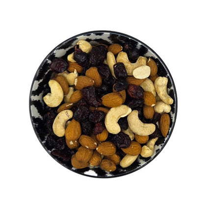 Crannut Mix – Ωμά Αμύγδαλα, Κάσιους & Κράνμπερι με Χυμό Μήλου