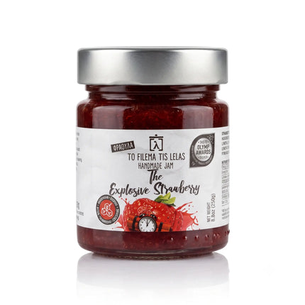 Μαρμελάδα Φράουλα Χωρίς Ζάχαρη The Explosive Strawberry