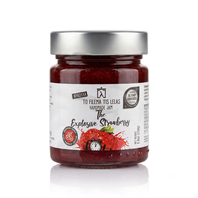 Μαρμελάδα Φράουλα Χωρίς Ζάχαρη The Explosive Strawberry