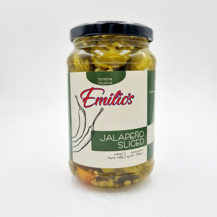 Jalapeno Τουρσί Φέτες 320gr