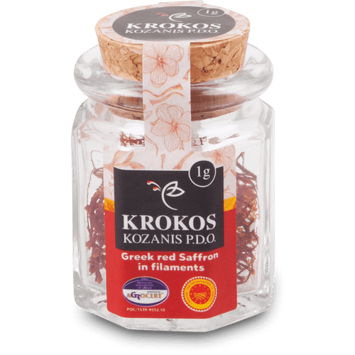 Κόκκινος Κρόκος Στίγματα, Βάζο 1g - Epilekton