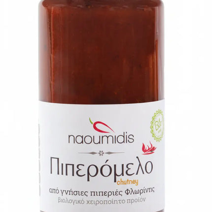 Πιπερόμελο Καυτερό Τσάτνεϊ Bio 280gr Ναουμίδης - Epilekton