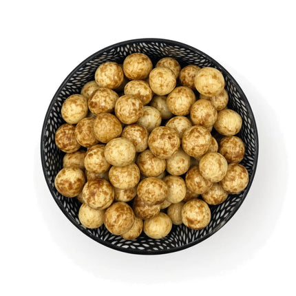 Riceball Καπουτσίνο – Μπαλάκια Ρυζιού με Σοκολάτα