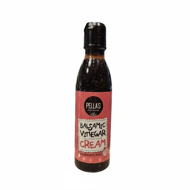 Κρέμα βαλσάμικο με ρόδι Pella's Delicacies 200ml σε γυάλινο μπουκάλι premium